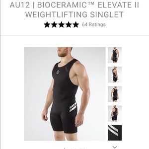 Virus men’s weightlifting singlet